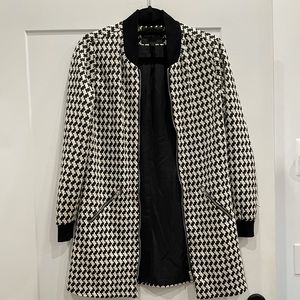 Sanctuary Long Herringbone Bomber